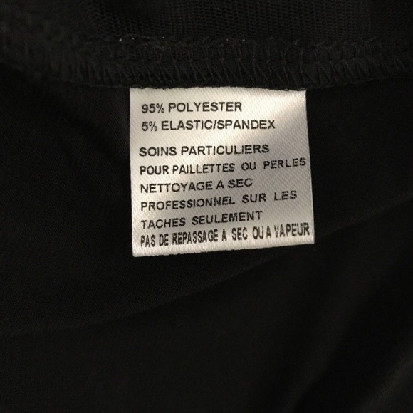 💕SOLD💕Simon Chang Black Sequin Sleeveless Top - Picture 6 of 6